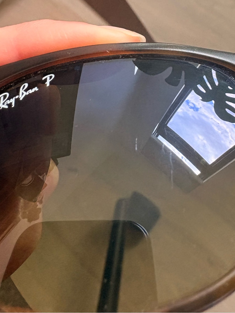 Ray-Ban New Wayfarer Tortoiseshell Sunglasses with Brown Lenses - Picture 5 of 5